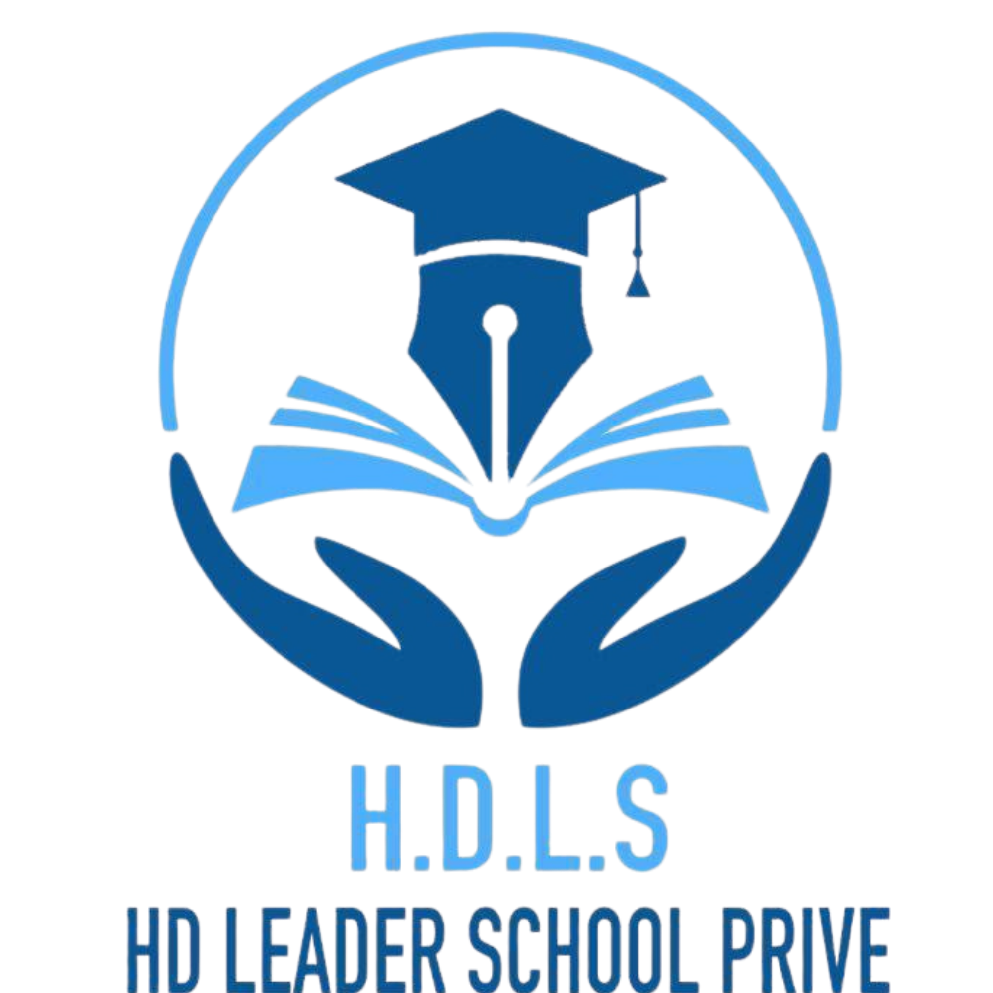الشعار الرسمي لمدرسة HD Leader School